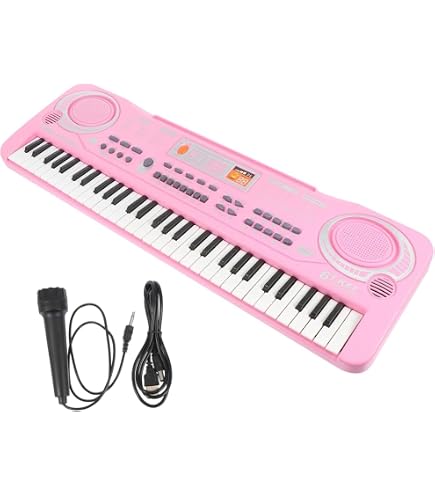 Amazon.co.jp: CokBlu電子ピアノ 61鍵盤 折りたたみピアノ 子供 初心者